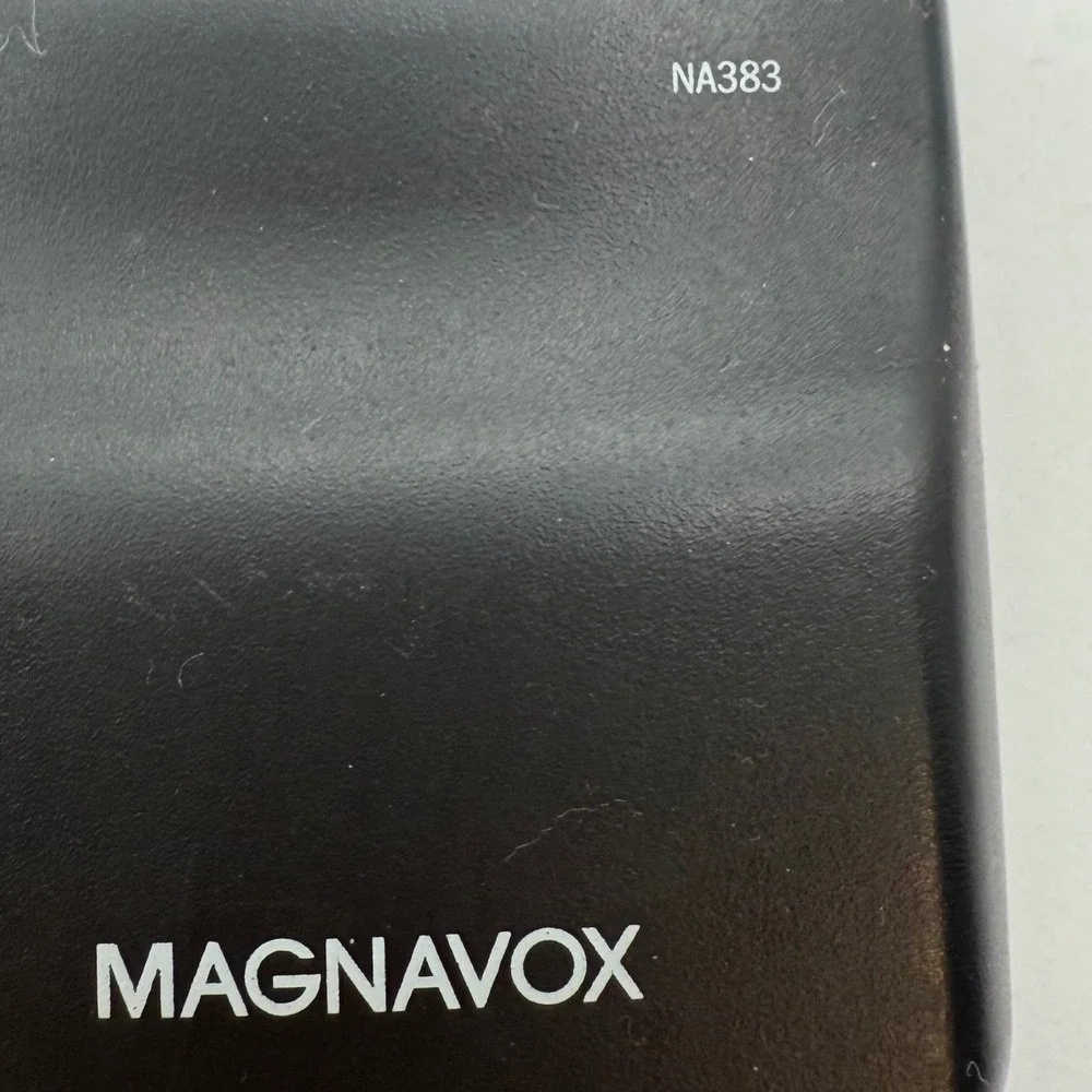 Magnavox NA383 Universal‎ Remote Control Black Replacement TV VCR DVD